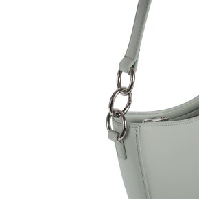 INYATI OREA muted sage silver shoulder bag S